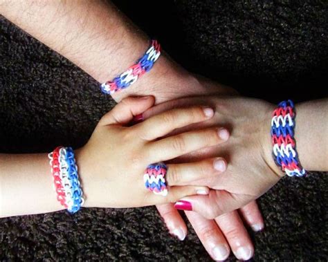 bracelets tricolores faciles à faire.